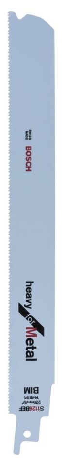 Bosch - Heavy Serisi Metal için Panter Testere Bıçağı S 1126 BEF - 5'li