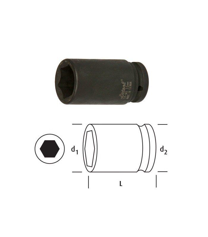 OSAKA 1/2 INCH LOKMA 13/16 DERIN/LN12ID13/16