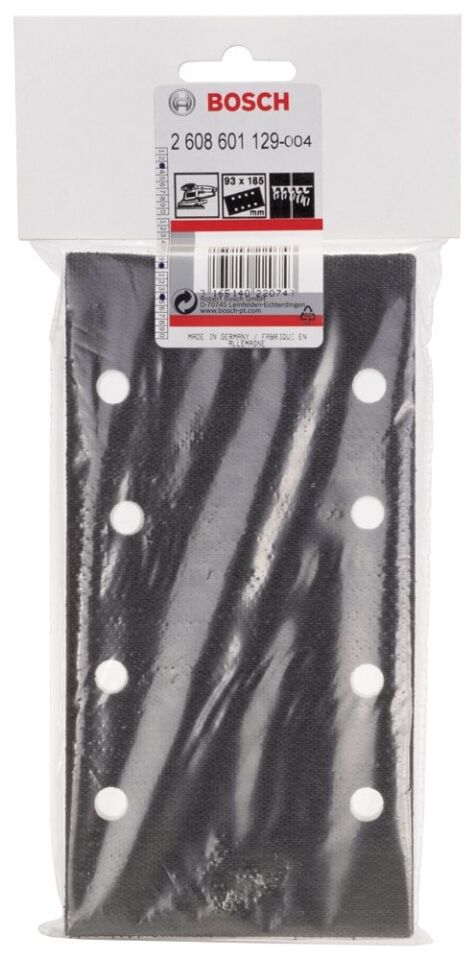 Bosch - 93*185 mm 8 Delik Sünger Taban