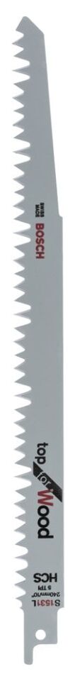 Bosch - Top Serisi Ahşap için Panter Testere Bıçağı S 1531 L - 100'lü