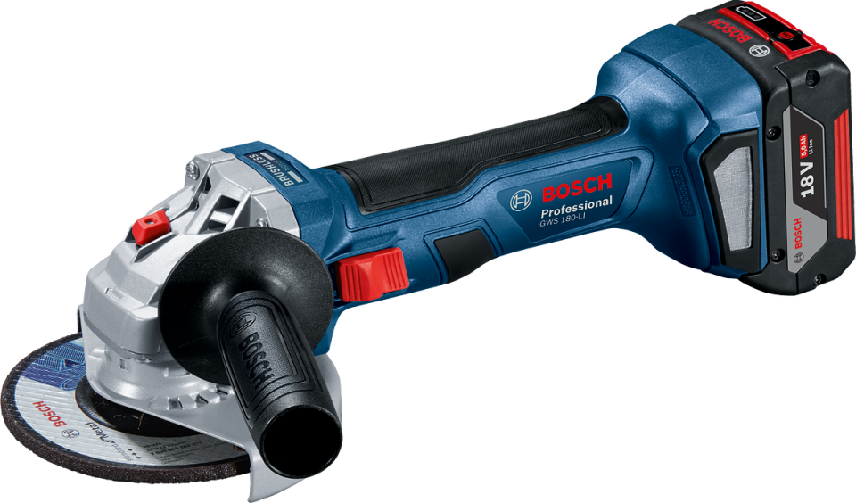 Bosch Professional GWS 180-LI Akülü Taşlama Makinesi