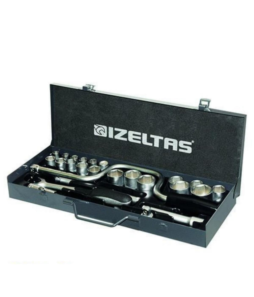İzeltaş Lokma Anahtar Takımı 1/2'' 25'Li
