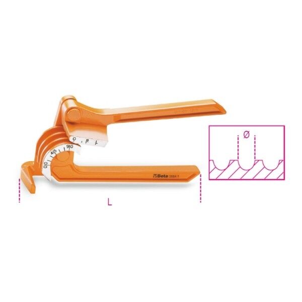 Bakır Boru Bükme Metrik 388A/1