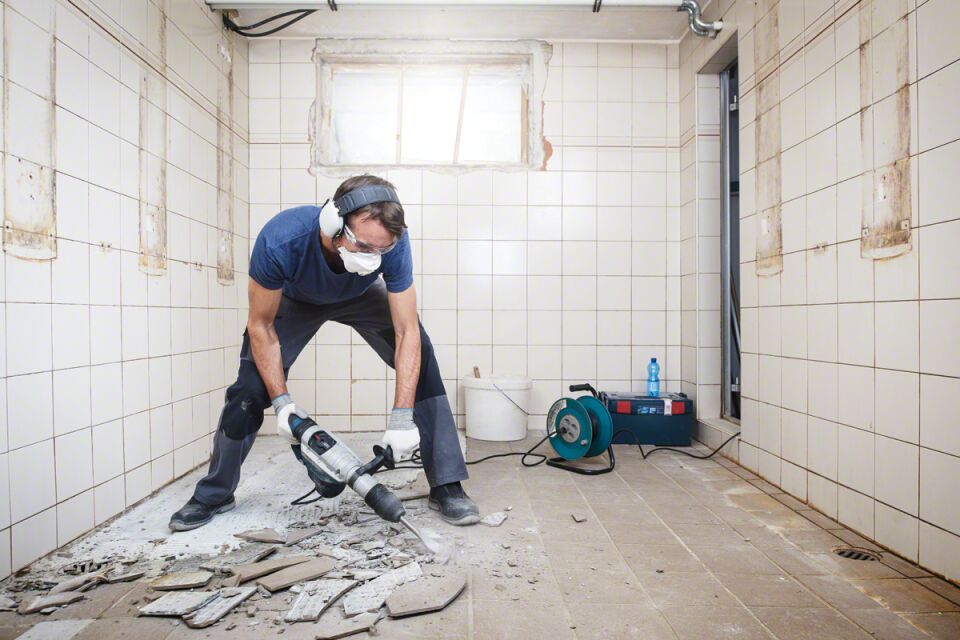 Bosch - SDS-Max Şaftlı Yassı Keski 300*80 mm