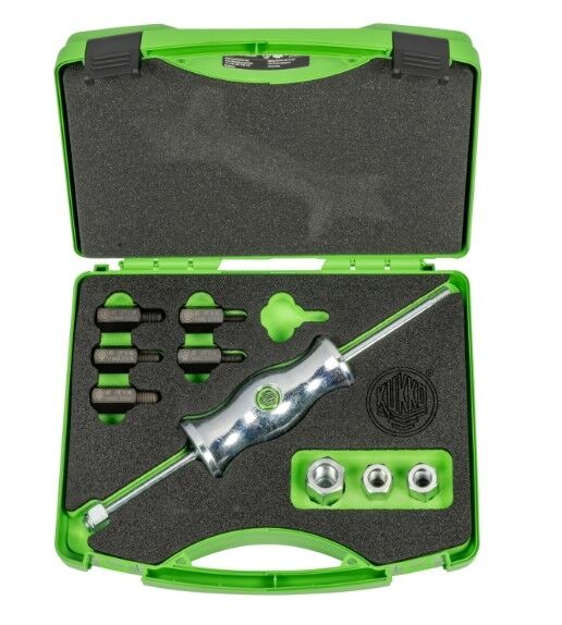 Kutu içinde darbeli vurma kolu seti