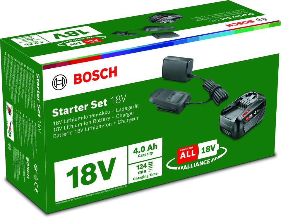 Starter Set 18V (1x4.0Ah + AL18V-20)