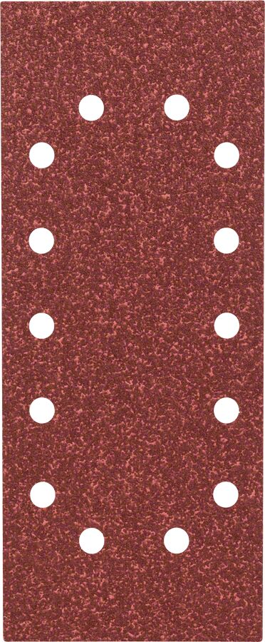 Bosch - Titreşimli Zımpara Kağıdı 10'lu, 115 x 280 mm 40 Kum 14 Delik