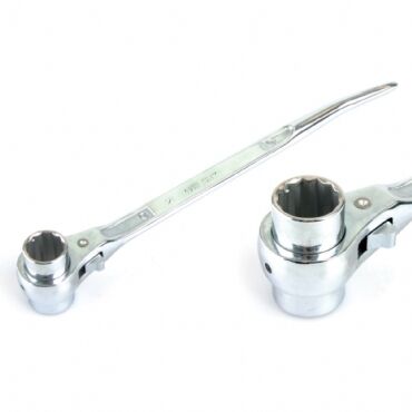 Kromajlı Kazıklı Lokma Cırcır Anahtar 19X22