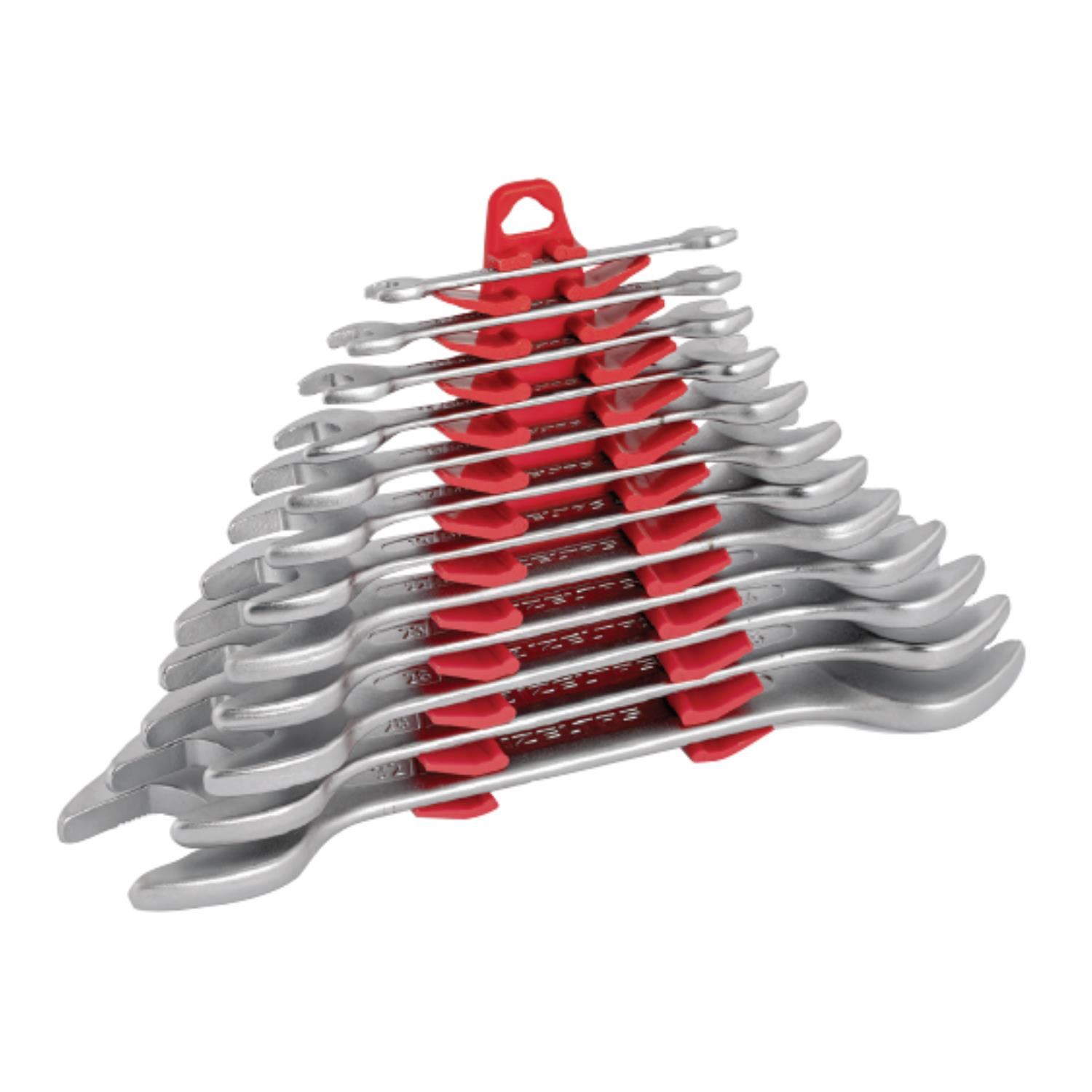 İzeltaş Çatal İki Ağız Anahtar Takımı Kısa Boy 8'li