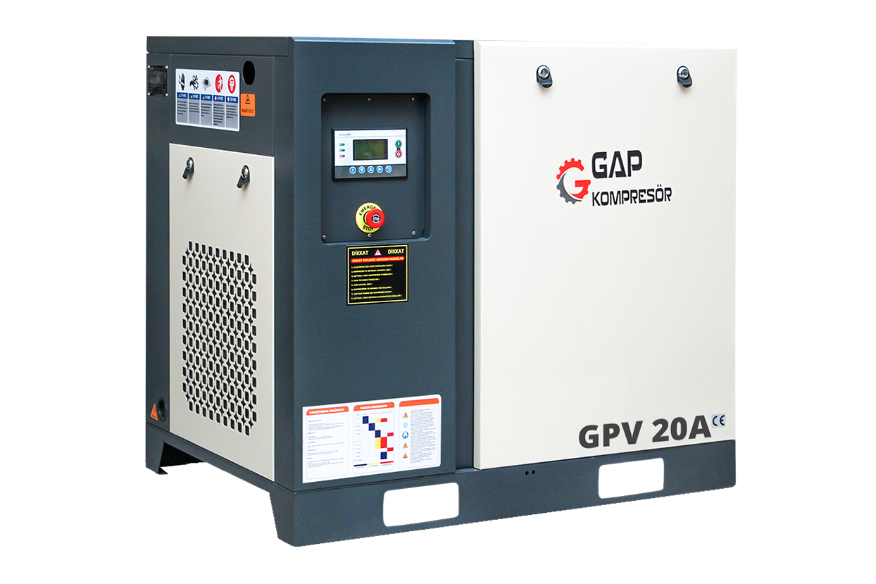 GAP 1000 LT 20 Hp Vidalı Hava Kompresörü