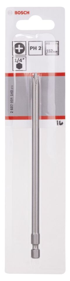 Bosch - Extra Hard Serisi Vidalama Ucu PH2*152 mm 1'li