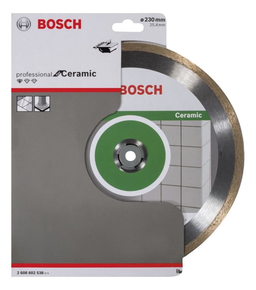 Bosch - Standard Seri Seramik İçin Elmas Kesme Diski 230 mm