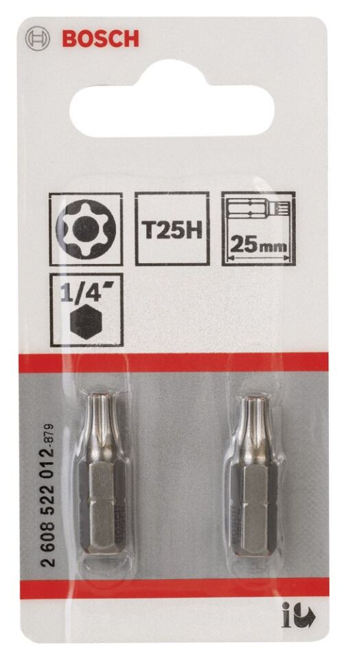 Bosch - Extra Hard Serisi Security-Torx® Vidalama Ucu T25H*25 mm 2li