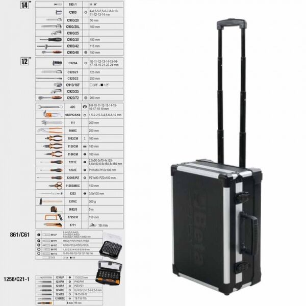 Tekerlekli Takım Çantası 2056T/E