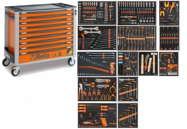 487 Parça 9 Çekmeceli Takım Arabası