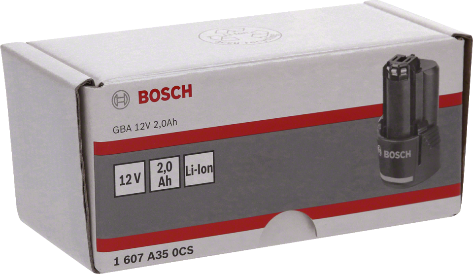Bosch - 12 V 2,0 Ah SD Li-Ion ECP Düz Akü