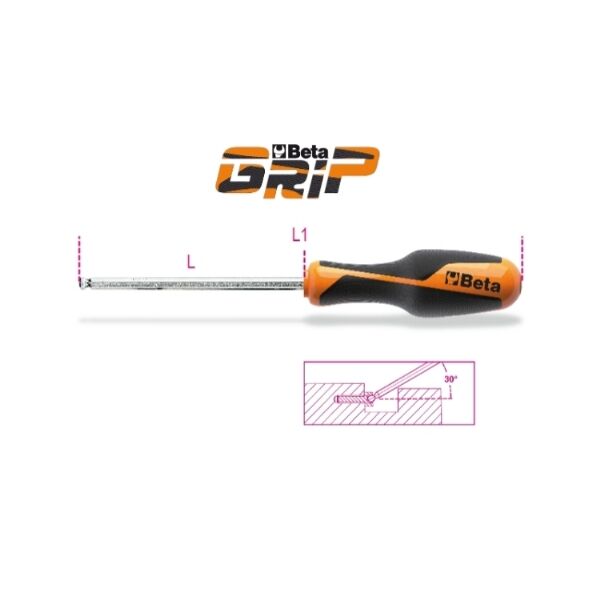 Bombe Başlı Tornavida 1266BP 2,5