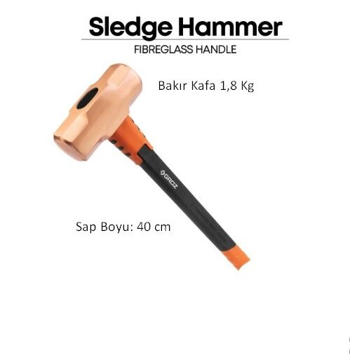 Fiber Saplı Bakır Madırga 1,8 Kg