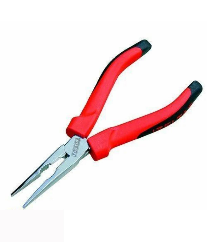 İzeltaş Uzun Kargaburun Düz Uçlu Ergonomik 200 Mm