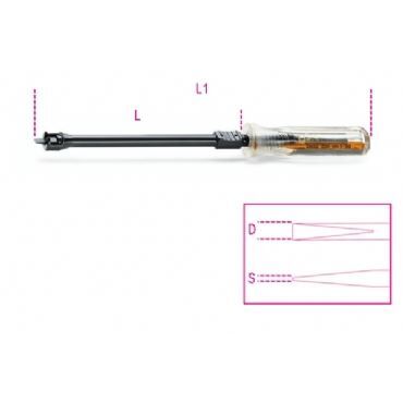 Vida Kavramalı Düz Tornavida 1250 5x150