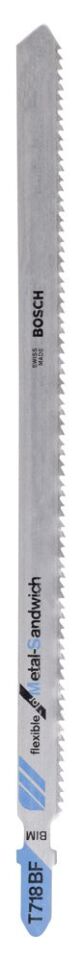 Bosch - Kırılmaya Karşı Dayanıklı Seri Metal-Sandviç İçin T 718 BF Dekupaj Testere - 3'Lü Paket