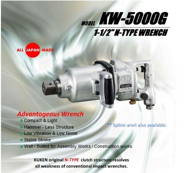 Havalı Somun Sökme KW5000g