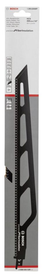 Bosch - Precision for Serisi Elyaflı Yalıtım Malzemeleri için Panter Testere Bıçağı S 2013 AWP