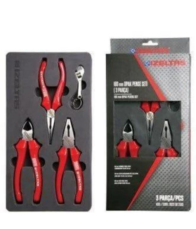 İzeltaş Opak Pense/Kargabrun/Yankeski 3'lü set